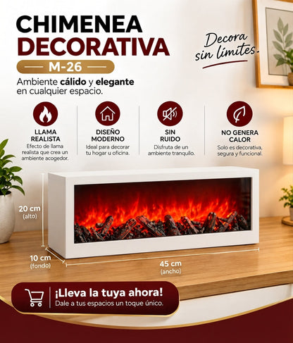 Chimenea Decorativa M-26 45x20 cm